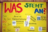 Was steht an?